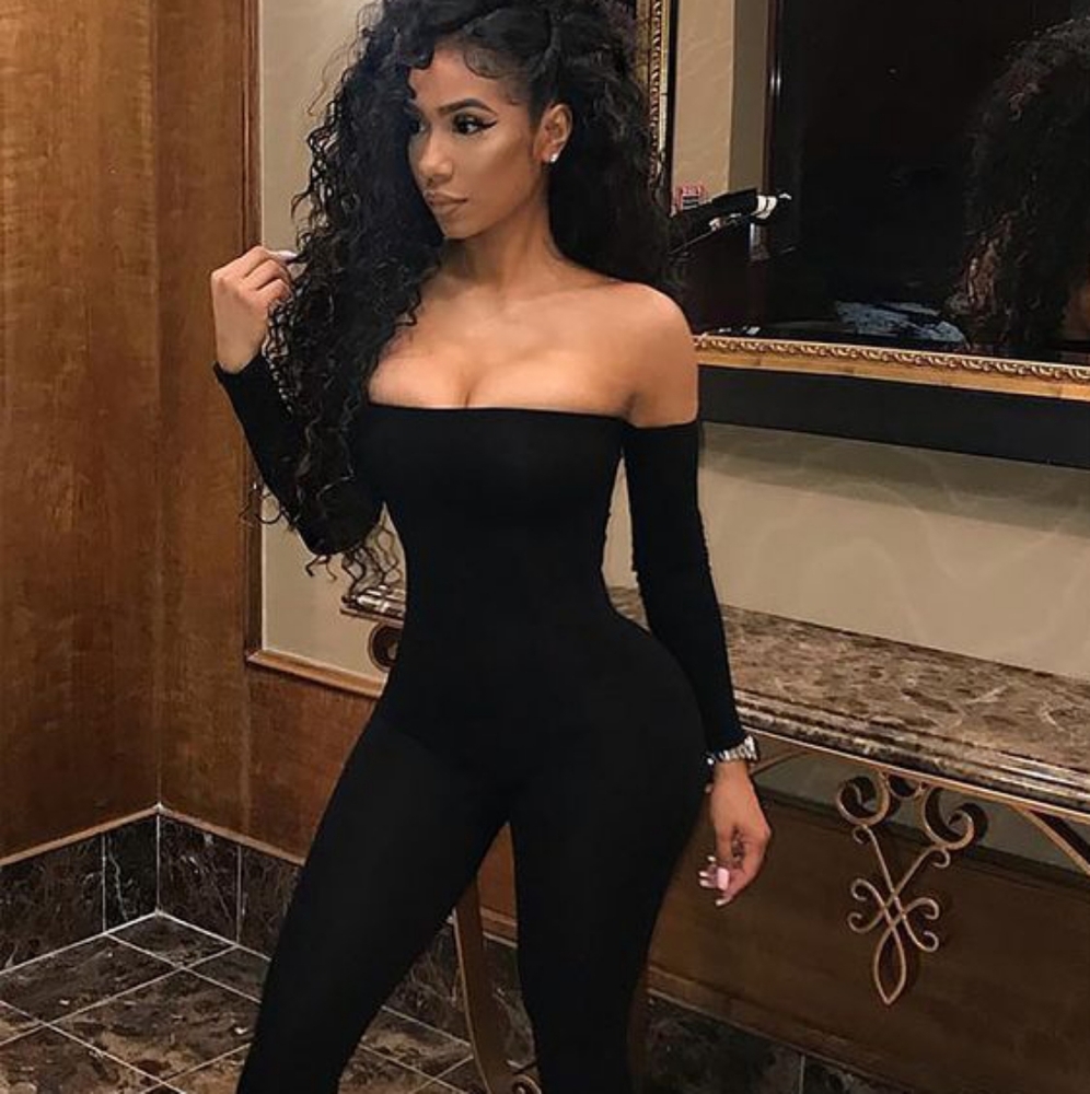 Off the Shoulder Jumpsuit